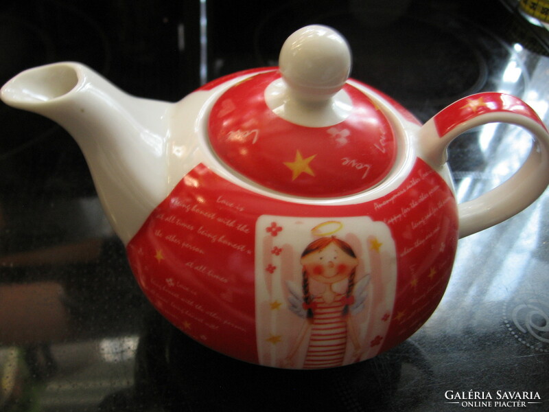 Angelic teapot