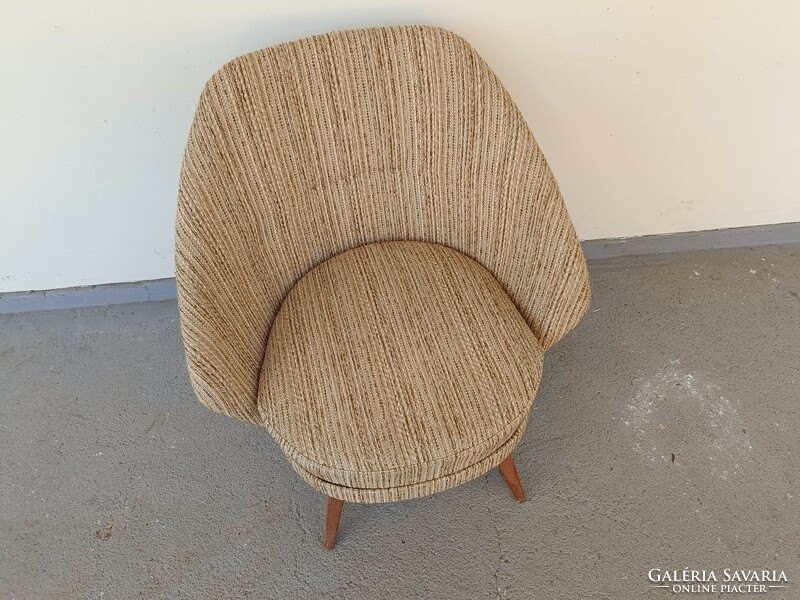 Retro fotel bútor kárpitozott kagyló fotel szék 1 darab 8164