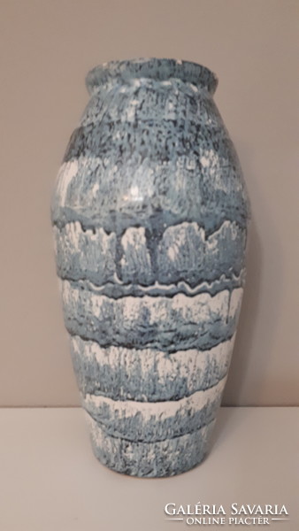 Flawless dripped glaze craftsman ceramic vase 24 cm