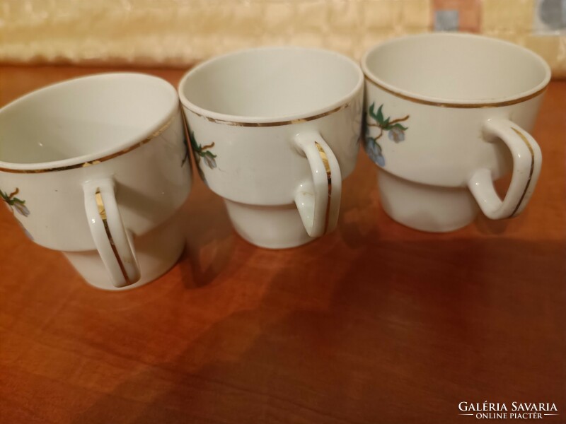 3 Raven House coffee cups