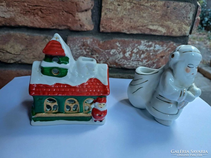 Christmas porcelains for decoration