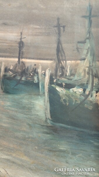 Original painting: Sailboats