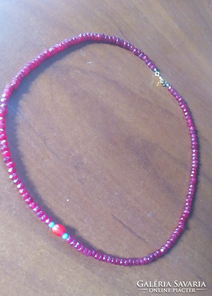 Ruby necklace