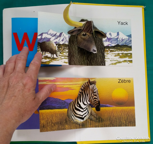 David pelham :abc magique - three-dimensional alphabet book for children - engaging book