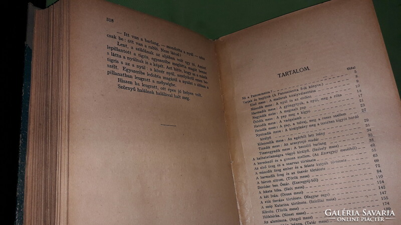 1921.Benedek Elek : Kék mesekönyv A VILÁG LEGSZEBB MESÉIBŐL képek szerint ATHENEUM