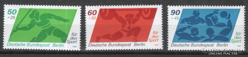Postal cleaner Berlin 711 mi 621-623 EUR 3.50