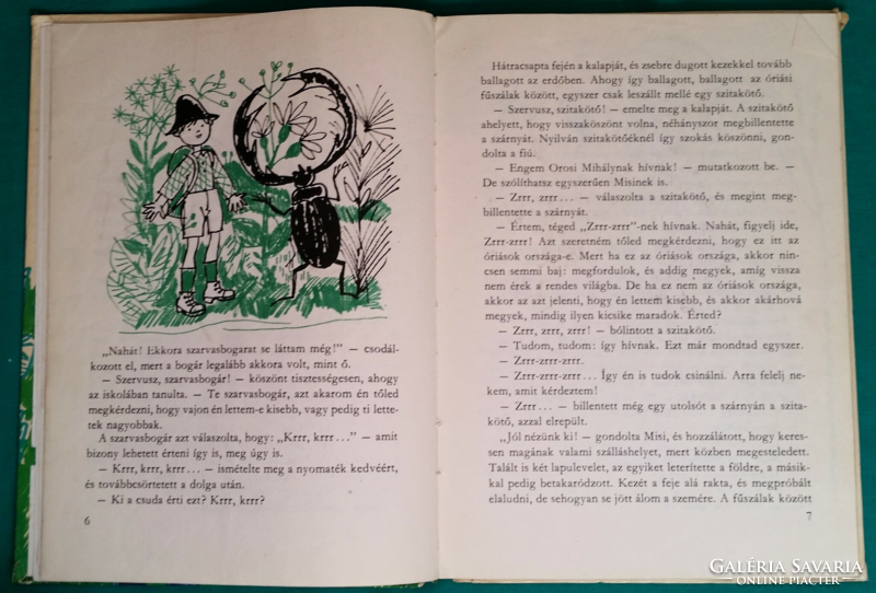 Ferenc Vidra-szabó: Misi in the forest - graphics: Károly Reich > children's and youth literature > fairy tale