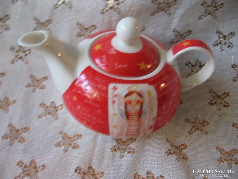 Angelic teapot