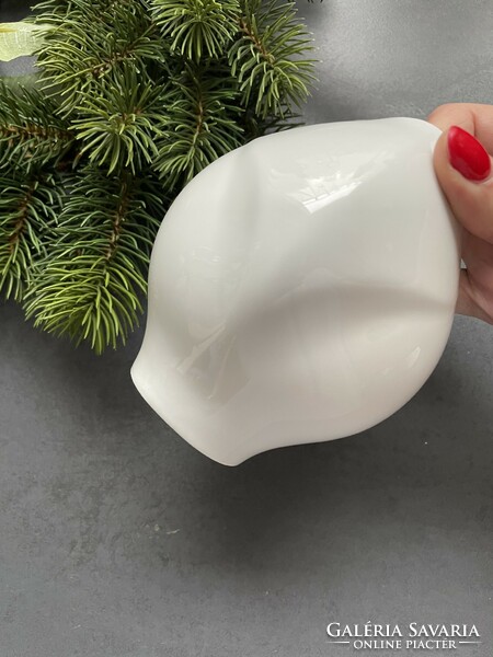 Snow white meissen weiss modern vase