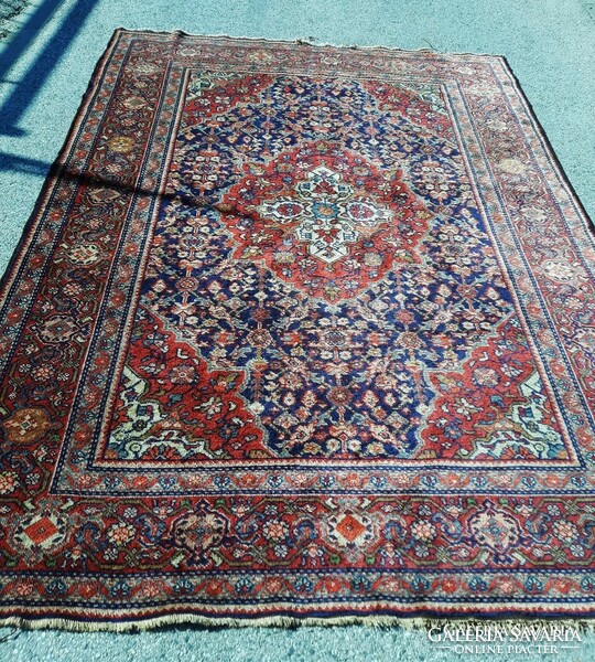 Museum piece, handmade, old, Hungarian Persian carpet! 205 X 280 cm