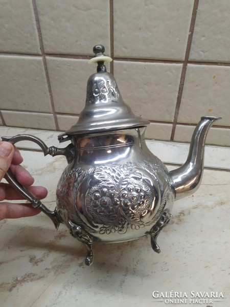 Silver-plated alpaca jug for sale!