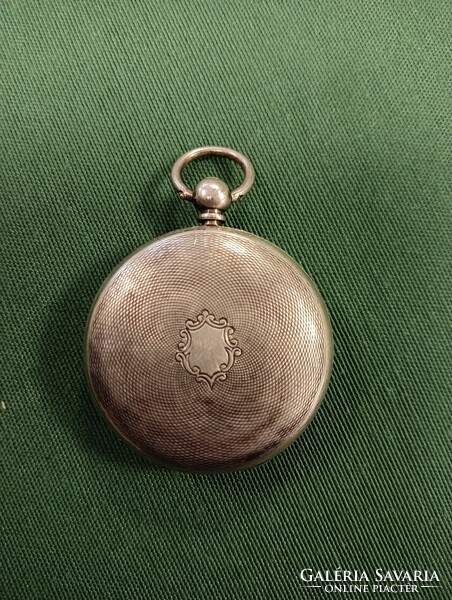 Egy kulcsos angol ezüst zsebóra 1849-ből