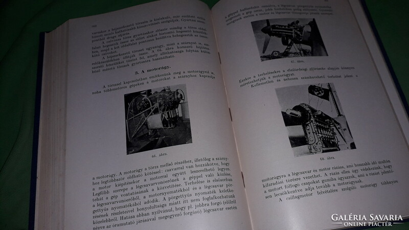 1942.Dr. Abody (Anderlik) Előd:A repülőgép és a repülés könyv a képek szerint PÓSA KÁROLY