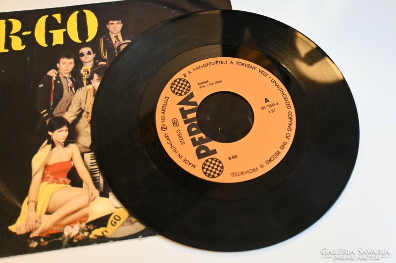 R-GO bakelit, Vinyl kislemez, lemez - Bombázó