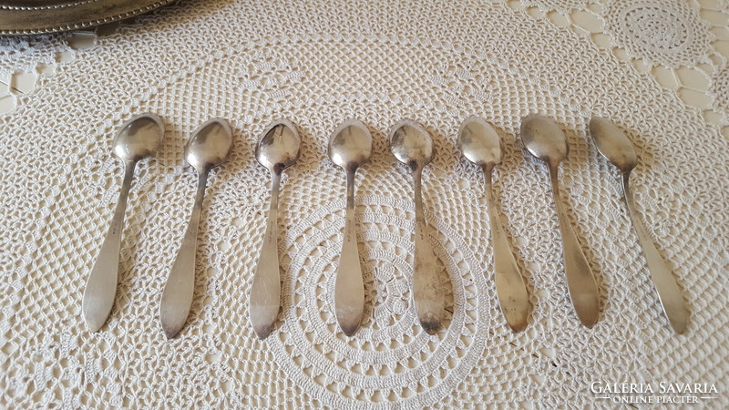 Wellner patent silver-plated teaspoons 8 pcs.