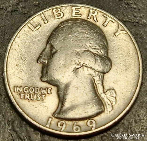 ¼ Dollár, 1969., ﻿Washington Quarter