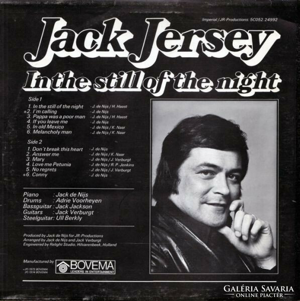 Jack Jersey - In The Still Of The Night (LP, Album)
