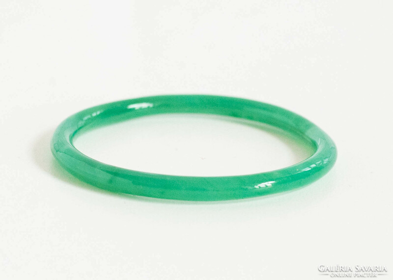 Vintage green glass bracelet - bracelet, bracelet, jewelry, ethno, boho, folk art