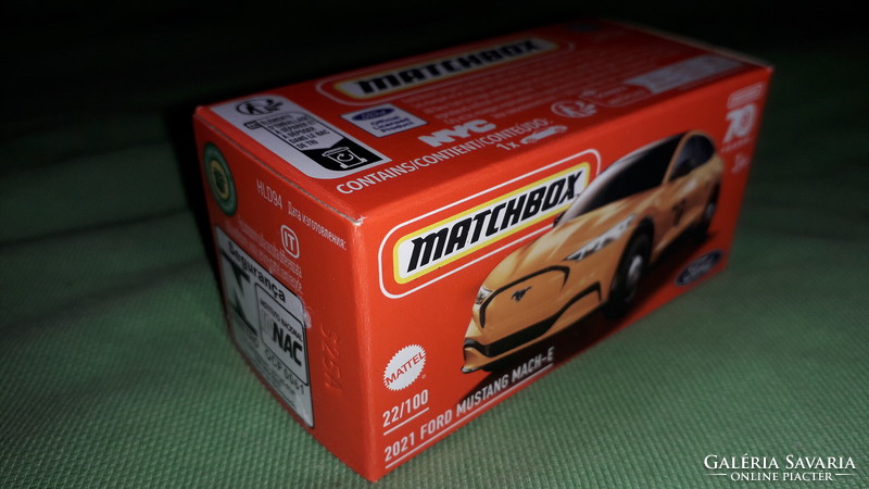 Matchbox - mattel - 2021 mustang - 70th anniversary metal car with unopened box according to the pictures