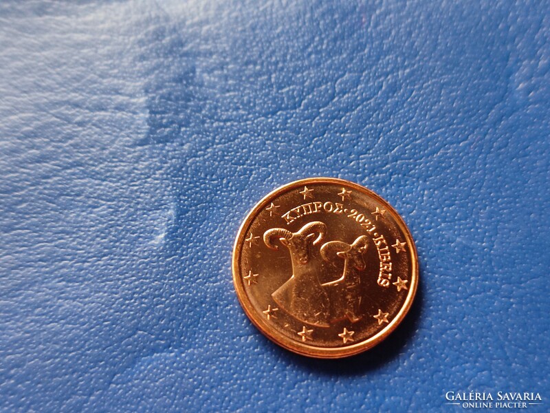 Cyprus 2 euro cent 2021 goat! ! Ouch! Rare!