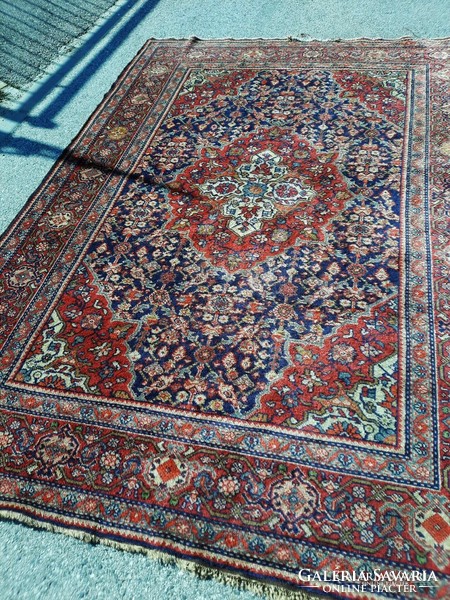 Museum piece, handmade, old, Hungarian Persian carpet! 205 X 280 cm