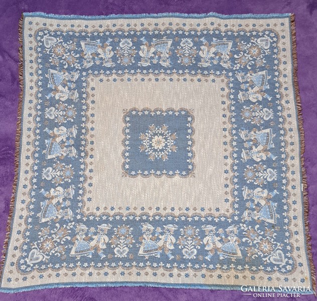 Double-sided folk woven tablecloth (m4305)