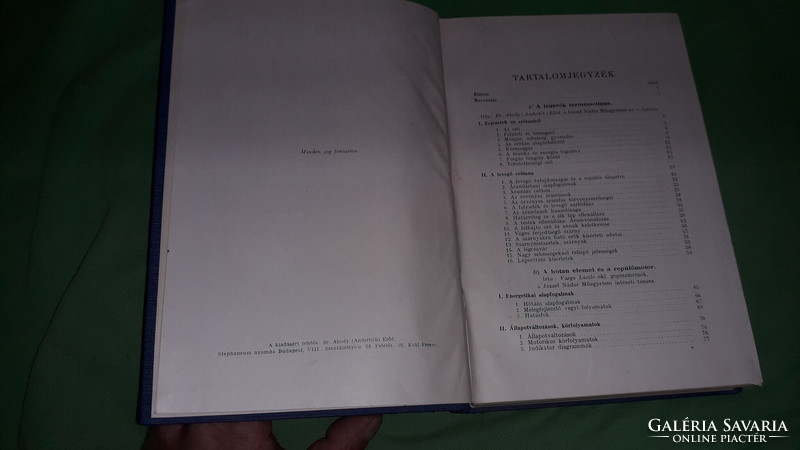 1942.Dr. Abody (Anderlik) Előd:A repülőgép és a repülés könyv a képek szerint PÓSA KÁROLY