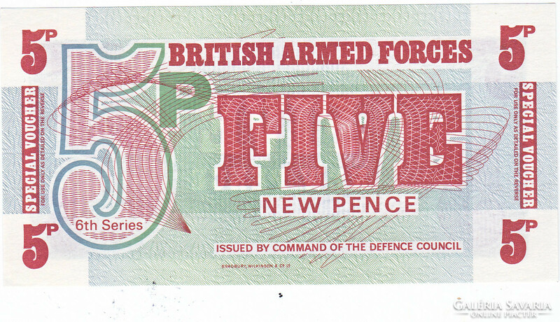 Egyesült Királyság 5 új pence  1972 UNC