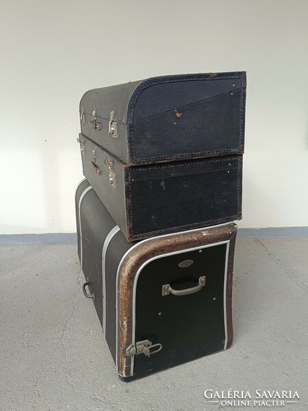 Antique suitcase car carriage trunk suitcase costume film theater prop special preserved museum 445