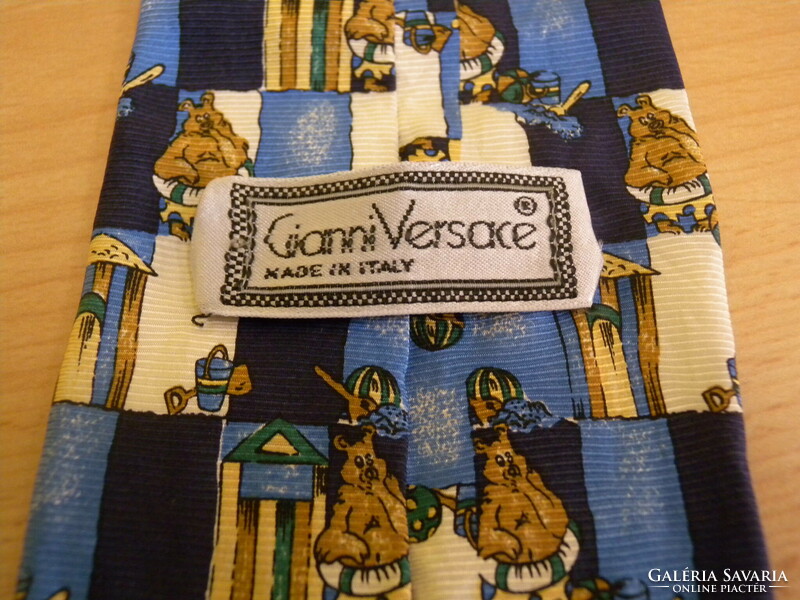 Gianni versace silk tie