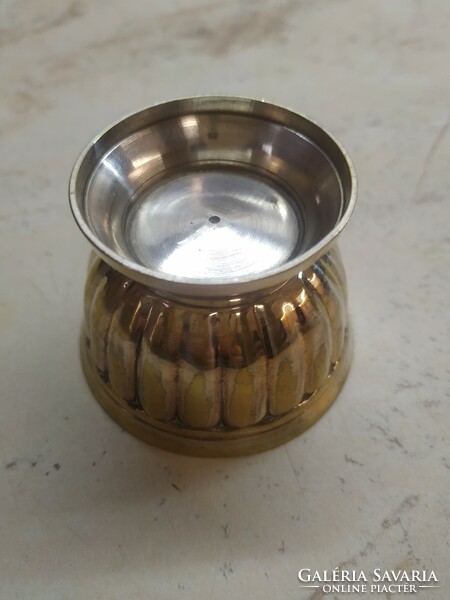 Silver-plated alpaca napkin ring, soft-boiled egg holder for sale!