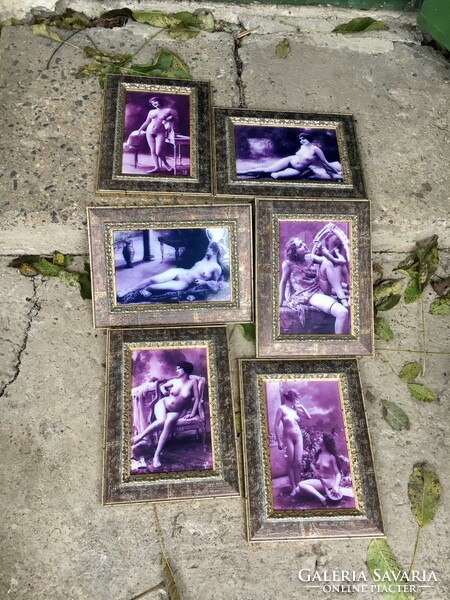 6 nude photo prints in a nice frame at a frame price