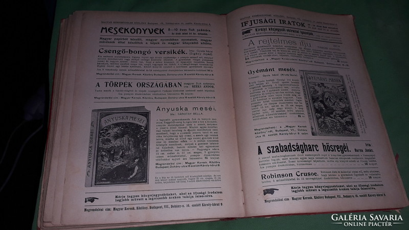 1907. Viktor Cholnoky: Mozgai pali, the children's hero book according to the pictures is a Hungarian trade bulletin