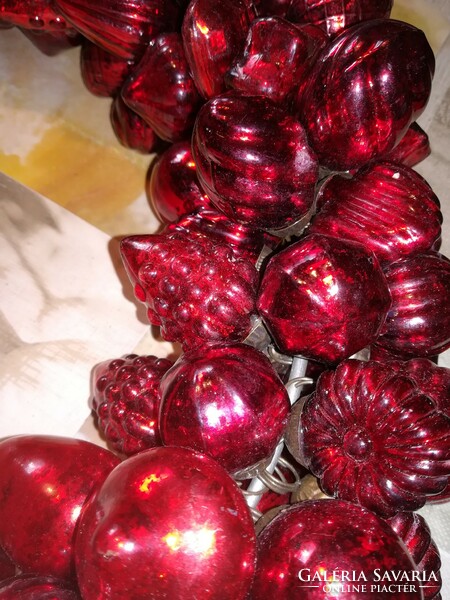 Old glass Christmas tree ornaments approx. 50-60 pcs. Seller