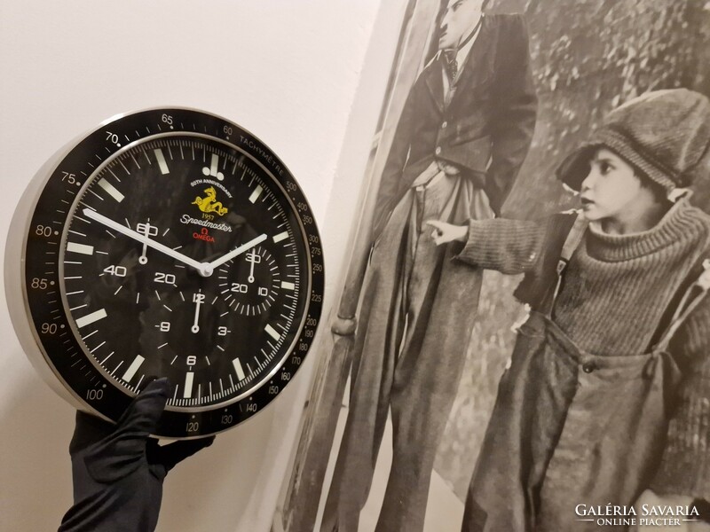 Omega speedmaster 50th anniversary - wall clock