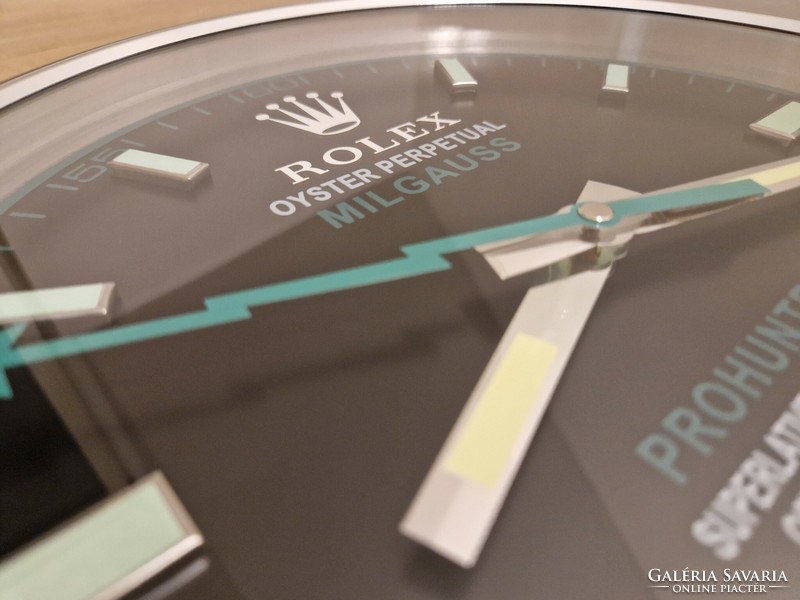 Rolex Milgauss Falióra (Dealer clock)