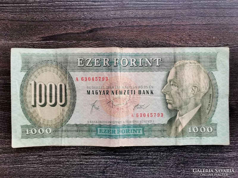 1000 Forint 1983 VF