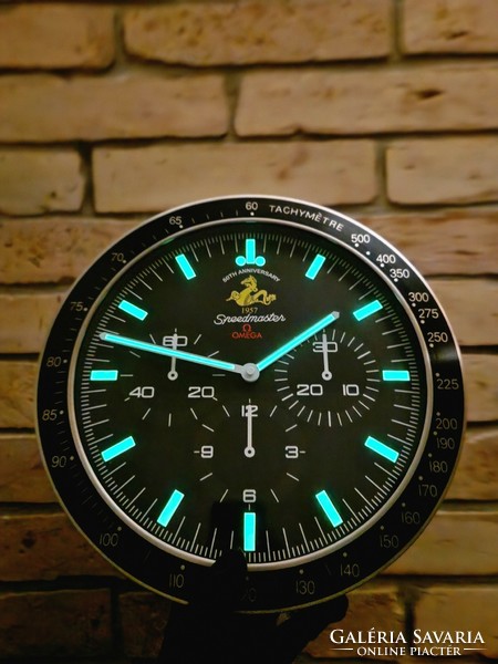 Omega speedmaster 50th anniversary - wall clock