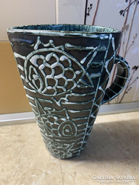 Gorka gauze herringbone ceramic vase