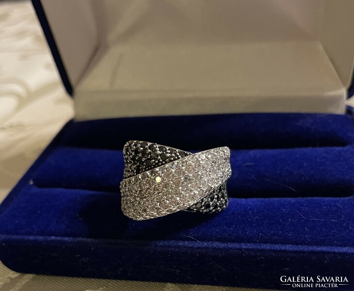 Silver women's ring