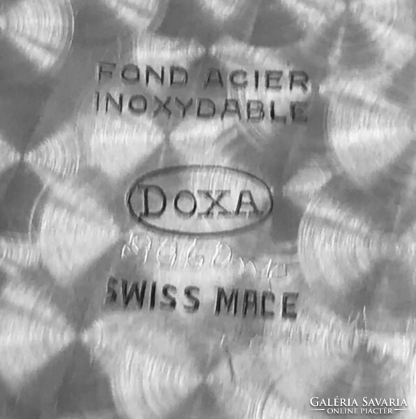 1944-es KATONAI DOXA fém porvédővel! 36 mm k.n. Működik!!!  MOM PARK közelében!