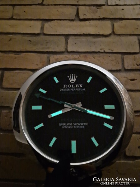 Rolex milgauss wall clock (dealer clock)