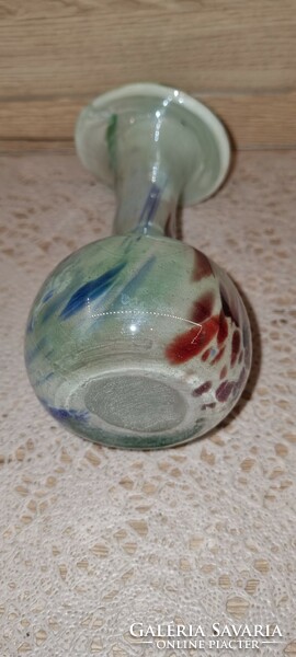 From Murano? Cup-shaped glass vase
