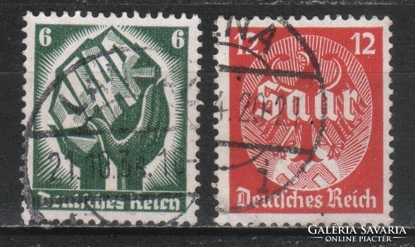 Deutsches Reich 1084 Mi 544-545     1,50   Euró