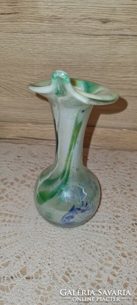 From Murano? Cup-shaped glass vase