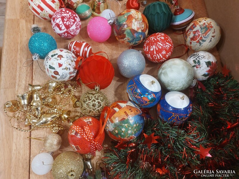 Retro Christmas decorations, everything in the photos