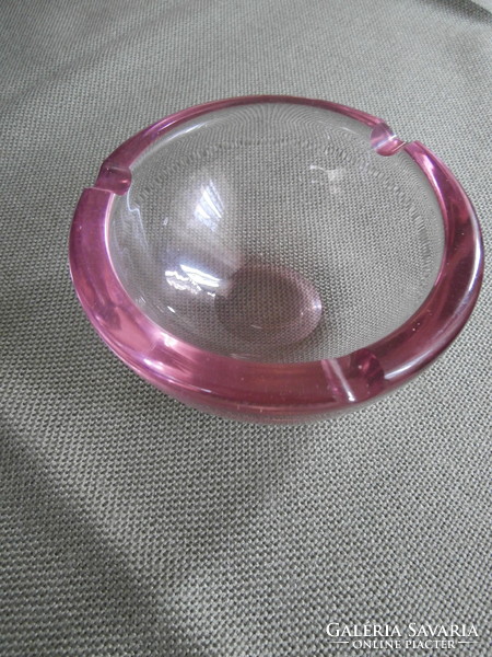 Art deco organ purple ashtray