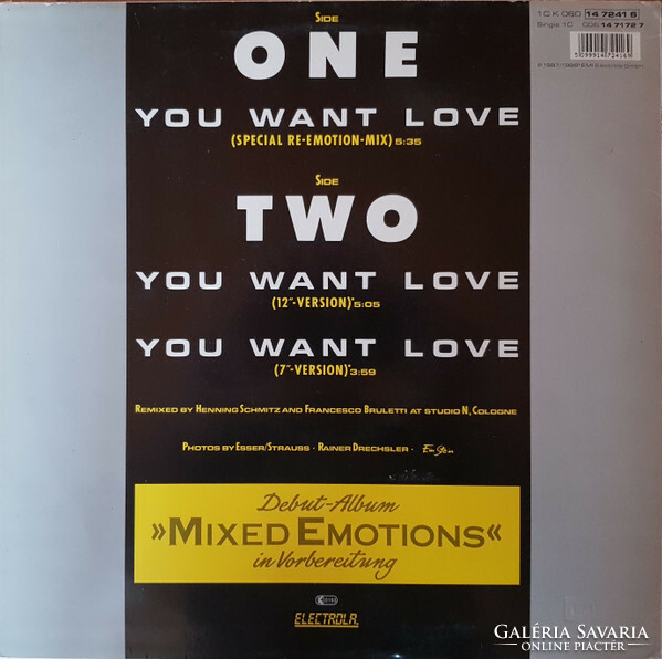 Mixed emotions - you want love (maria, maria...) (Special re-emotion-mix) (12