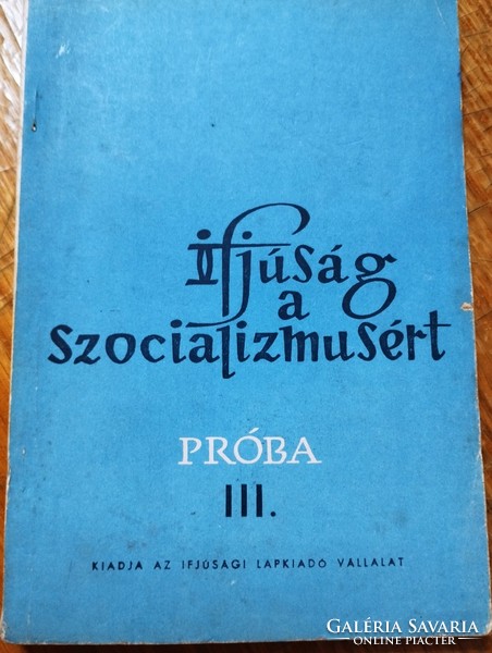 Ifjúság a szocializmusért  ll.-lll.  1962