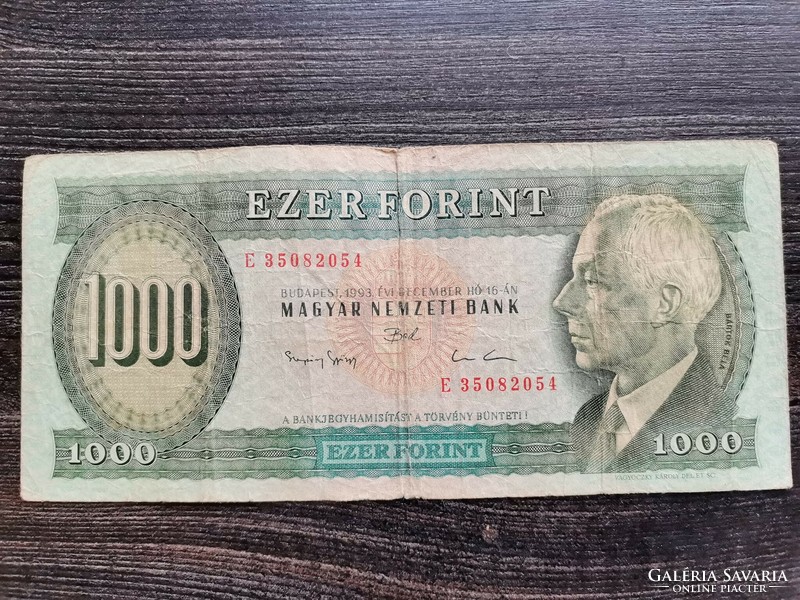 1000 Forint 1993 F